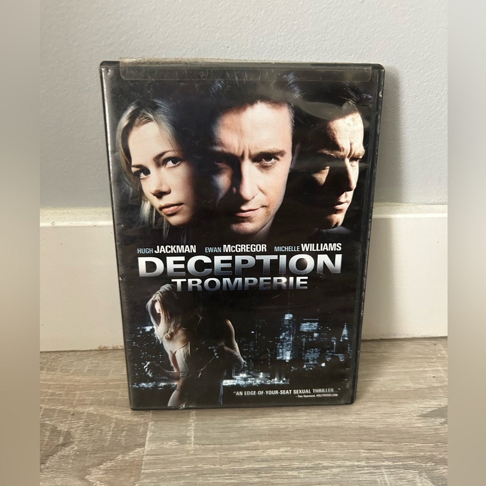 🍀5 for $25🍀 “Deception” DVD